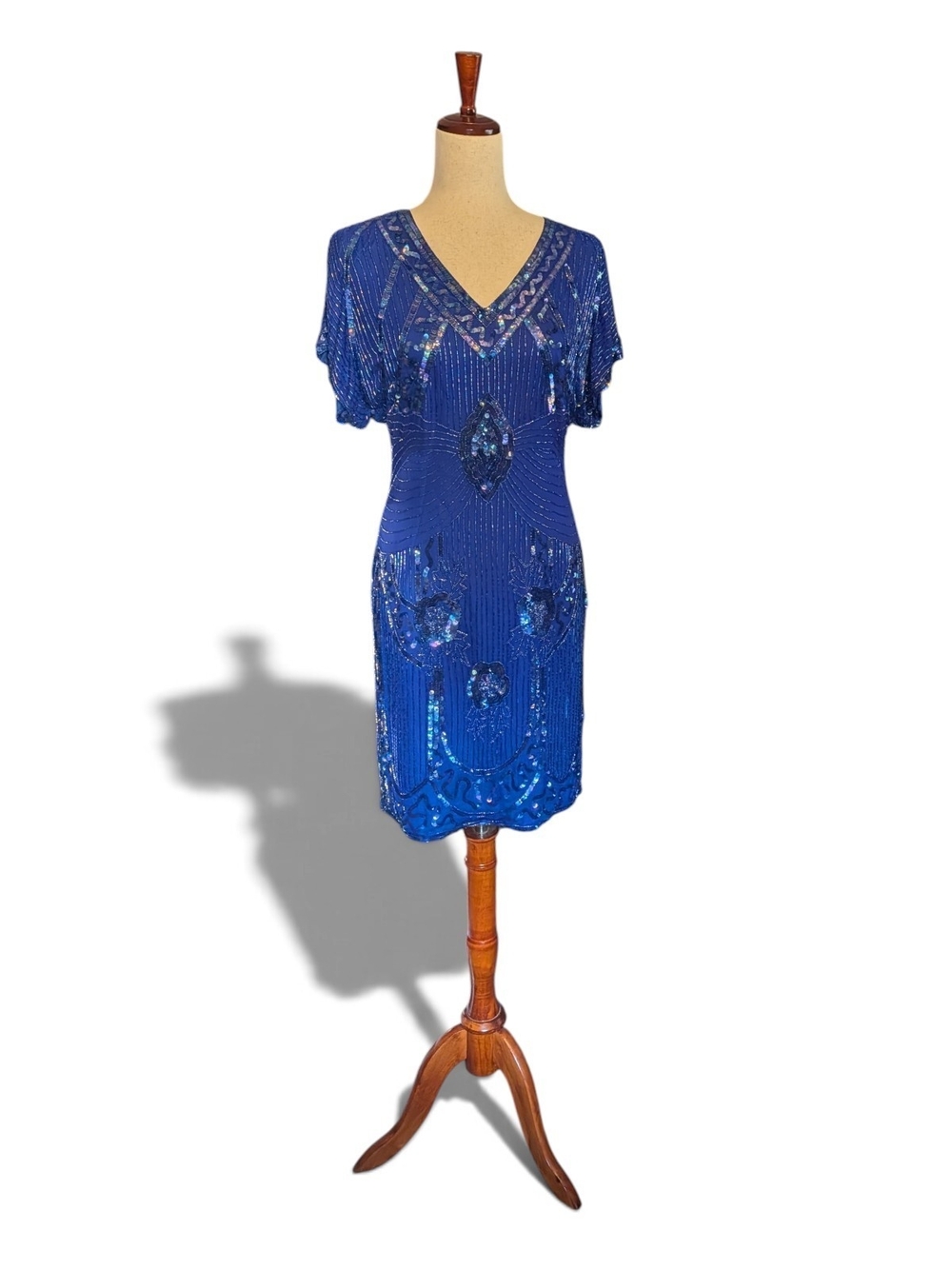 Scala Embellished Evening Dress